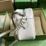 Gucci GG Marmont Small Camera Bag with White Hardware