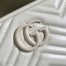 Gucci GG Marmont Small Camera Bag with White Hardware