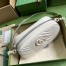 Gucci GG Marmont Small Camera Bag with White Hardware
