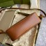 Gucci GG Marmont Small Camera Bag in Brown Diagonal Leather