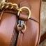 Gucci GG Marmont Small Camera Bag in Brown Diagonal Leather