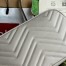 Gucci GG Marmont Small Camera Bag in Light Grey Chevron Calfskin
