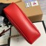 Gucci GG Marmont Small Camera Bag in Red Chevron Leather