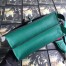 Gucci Dionysus Small Bamboo Top Handle Bag in Green Leather