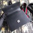 Gucci Dionysus Small Bamboo Top Handle Bag in Black Leather