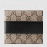 Gucci Eden Bi-fold Wallet In Beige GG Supreme Canvas