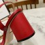 Gucci Marmont Sandals 75mm in Red Leather