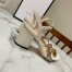 Gucci Marmont Sandals 75mm in White Leather