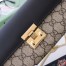 Gucci Padlock Continental Chain Wallet In GG Supreme Canvas
