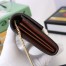 Gucci Padlock Continental Chain Wallet In GG Supreme Canvas