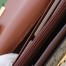 Gucci Padlock Continental Chain Wallet In GG Supreme Canvas