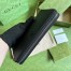 Gucci GG Marmont Zip Around Wallet In Black Calfskin