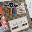 Gucci Courrier Portfolio Pouch in Beige GG Supreme Canvas