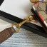 Gucci Courrier Portfolio Pouch in Beige GG Supreme Canvas
