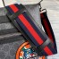 Gucci Night Courrier Messenger Bag in Black GG Supreme Canvas
