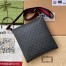 Gucci Messenger Bag in GG Black GG Supreme Canvas