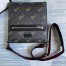 Gucci Tigers Messenger Bag in Black GG Supreme Canvas