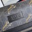 Gucci Tigers Messenger Bag in Black GG Supreme Canvas