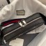 Gucci Bestiary Belt Bag in Black GG Supreme with Tigers