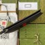 Gucci Portfolio Pouch in Black GG Supreme Canvas with Web