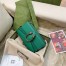 Gucci Dionysus Super Mini Bag in Green Grained Leather