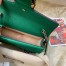Gucci Dionysus Super Mini Bag in Green Grained Leather