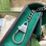 Gucci Dionysus Super Mini Bag in Green Grained Leather