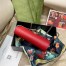 Gucci Dionysus Super Mini Bag in Red Grained Leather