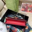 Gucci Dionysus Super Mini Bag in Red Grained Leather