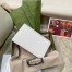 Gucci Dionysus Super Mini Bag in White Grained Leather