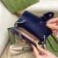 Gucci Dionysus Super Mini Bag in Blue GG Supreme Canvas