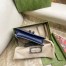 Gucci Dionysus Super Mini Bag in Blue GG Supreme Canvas