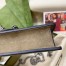 Gucci Dionysus Super Mini Bag in GG Canvas with Taupe Suede