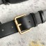 Gucci GG Marmont Belt Bag In Black Matelasse Leather