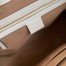 Gucci Padlock Medium Shoulder Bag in GG Canvas with White Leather