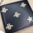 Gucci Bi-fold Wallet In Bee and Star Print Leather
