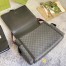 Gucci Diaper Bag In Black GG Supreme Canvas