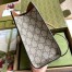 Gucci Padlock Small Shoulder Bag in GG Canvas with Brown Calfskin