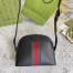 Gucci Ophidia Small Shoulder Bag in Black Calfskin