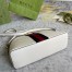 Gucci Ophidia Small Shoulder Bag in White Calfskin