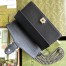 Gucci Dionysus Small rectangular Bag in Black Leather