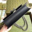 Gucci Dionysus Small rectangular Bag in Black Leather