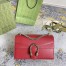 Gucci Dionysus Small rectangular Bag in Red Leather