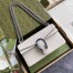 Gucci Dionysus Small rectangular Bag in White Leather