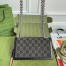 Gucci Dionysus Small rectangular Bag in Black GG Denim
