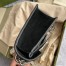 Gucci Dionysus Small Rectangular Bag in GG Canvas with Black Suede