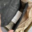 Gucci Dionysus Small Rectangular Bag in GG Canvas with Black Suede
