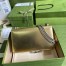 Gucci Dionysus Small Rectangular Bag in Gold Metallic Leather