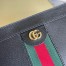 Gucci Ophidia Small Chain Shoulder Bag in Black Leather