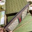 Gucci Ophidia GG Small Chain Bag in GG Canvas with Brown Leather
